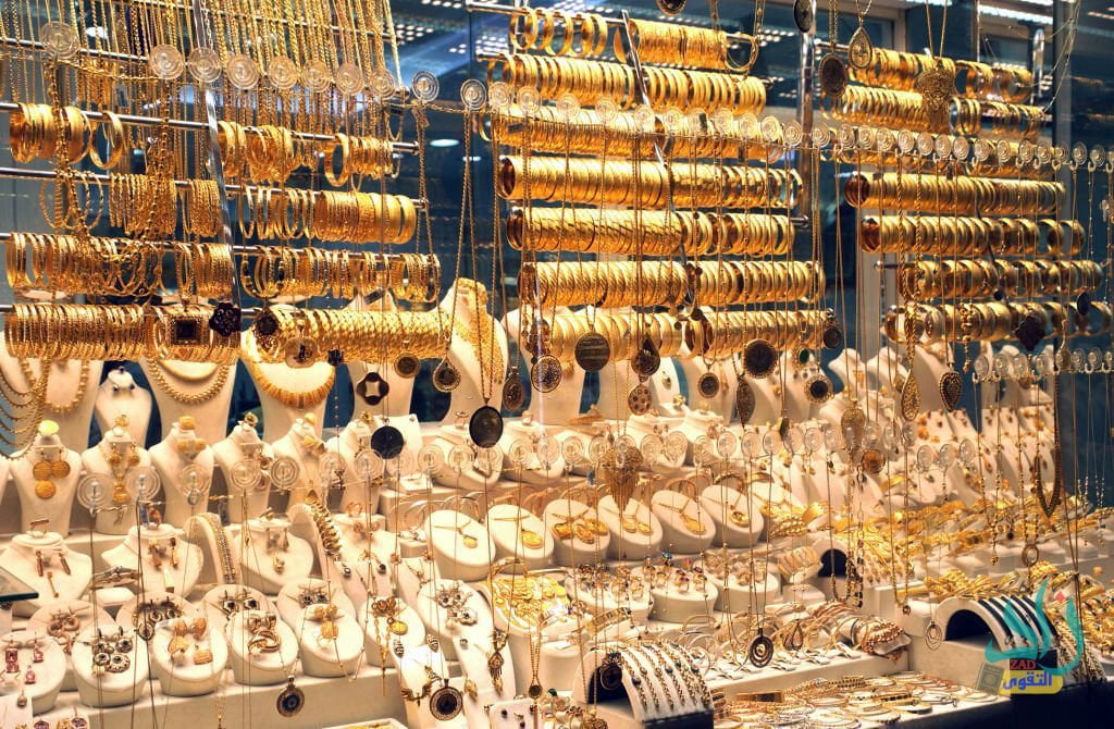 محل بيع الذهب في المنام